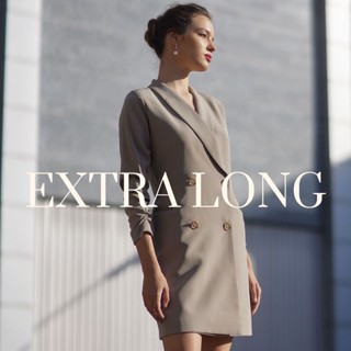 MAVE เดรส รุ่น Daylight Dress Suit Taupe (Extra Long)