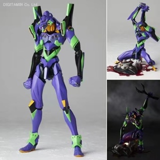 Eva EVANGELION โมเดลฟิกเกอร์ EVA-01 PVC รูปปั้นอนิเมะนักรบ สําหรับเก็บสะสม