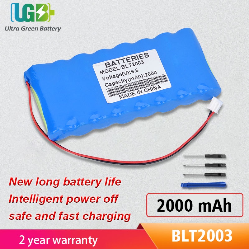 Original แบตเตอรี่ BLT2003สำหรับ BIOLAT BLT2003 ECG EKG Vital ป้าย Monitor 9.6V 2000MAh