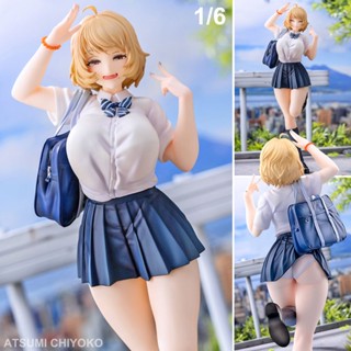 Figure ฟิกเกอร์ Accio Atsumi Chiyoko อัตสึมิ ชิโยโกะ ชุดนักเรียน กางเกงในสีขาว High School Uniform White Panties Shorts