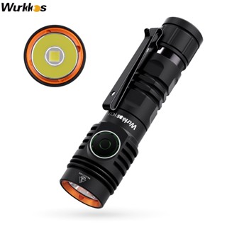 Wurkkos FC13 ไฟฉาย 18650 สูงสุด 2000LM SFT40LED EDC 360 เมตร IP68 Anduril 2.0