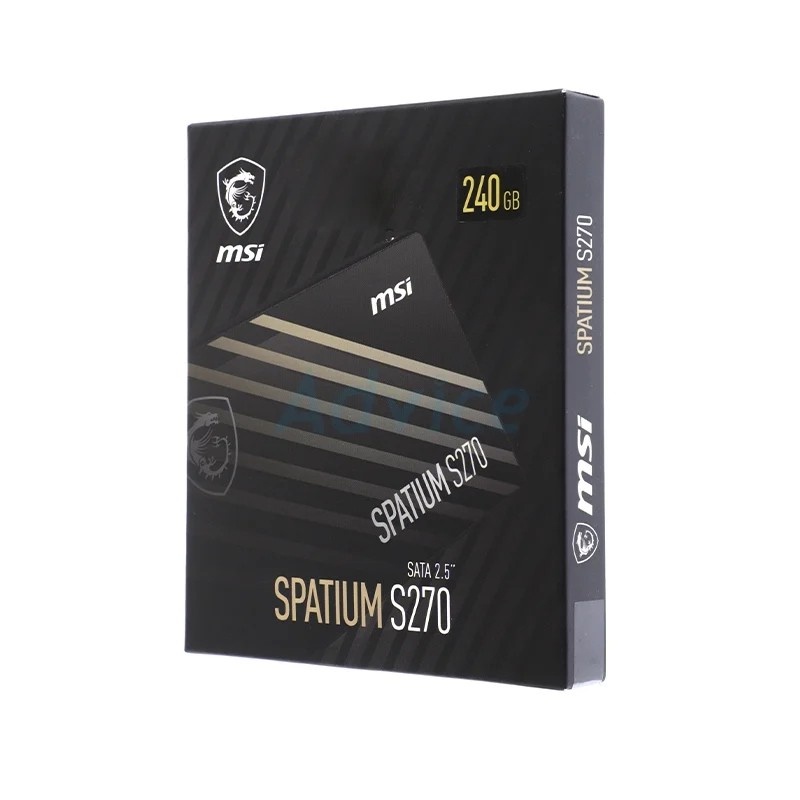 MSI  240 GB SSD SATA SPATIUM S270 - A0148957