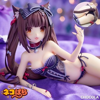 Figure ฟิกเกอร์ Nekopara NEKO WORKs เนโกะพารา Chocola แมวสาว ชอคโกล่า ชอคโกลา แมวสายโมเอะ Bikini Style เนโกปารา Model