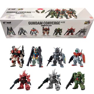 ♚◐◕พบกับ Bandai Gundam food play box Bomb CONVERGE 22 Warrior J Jim Storm Yuan Zu G3 White Wolf