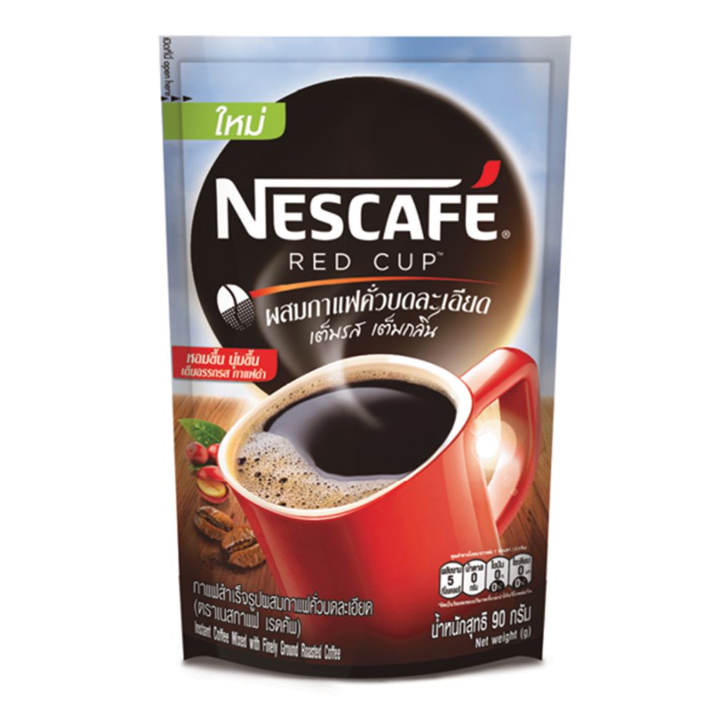 เนสกาแฟ เรดคัพ กาแฟปรุงสำเร็จ 90 กรัม x 6 ซองNESCAFE Red Cup Instant Coffee 90 g x 6 Packs