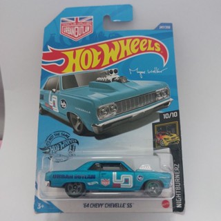 รถเหล็ก Hot wheels 64 CHEVY CHEVELLE SS URBAN OUTLAW (ib38)