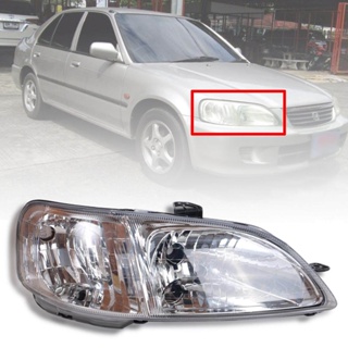 เสื้อไฟหน้า โคมไฟหน้า รุ่น ฮอนด้า ซิตตี้ HONDA CITY TYPE-Z ปี 1999 - 2002 ข้า honda-headlight-parts T2