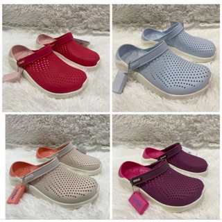 Crocs Clog รองเท้าแตะ มีสายรัดส้น ใส่ได้ทุกเพศ มีสินค้าพร้อมส่ง