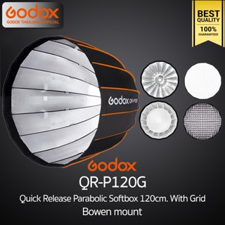 Godox Softbox QR-P120G Quick Release Parabolic Softbox 90cm. - Bowen Mount ( QR-P120 )