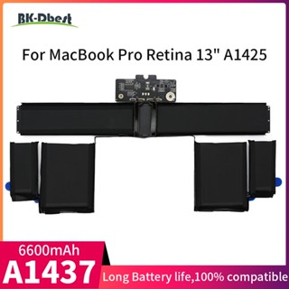 BK-Dbest แบตเตอรี่แล็ปท็อปสำหรับ Apple MacBook Pro 13 "; Retina A1425ปลายปี2012ต้นปี2013 A1437