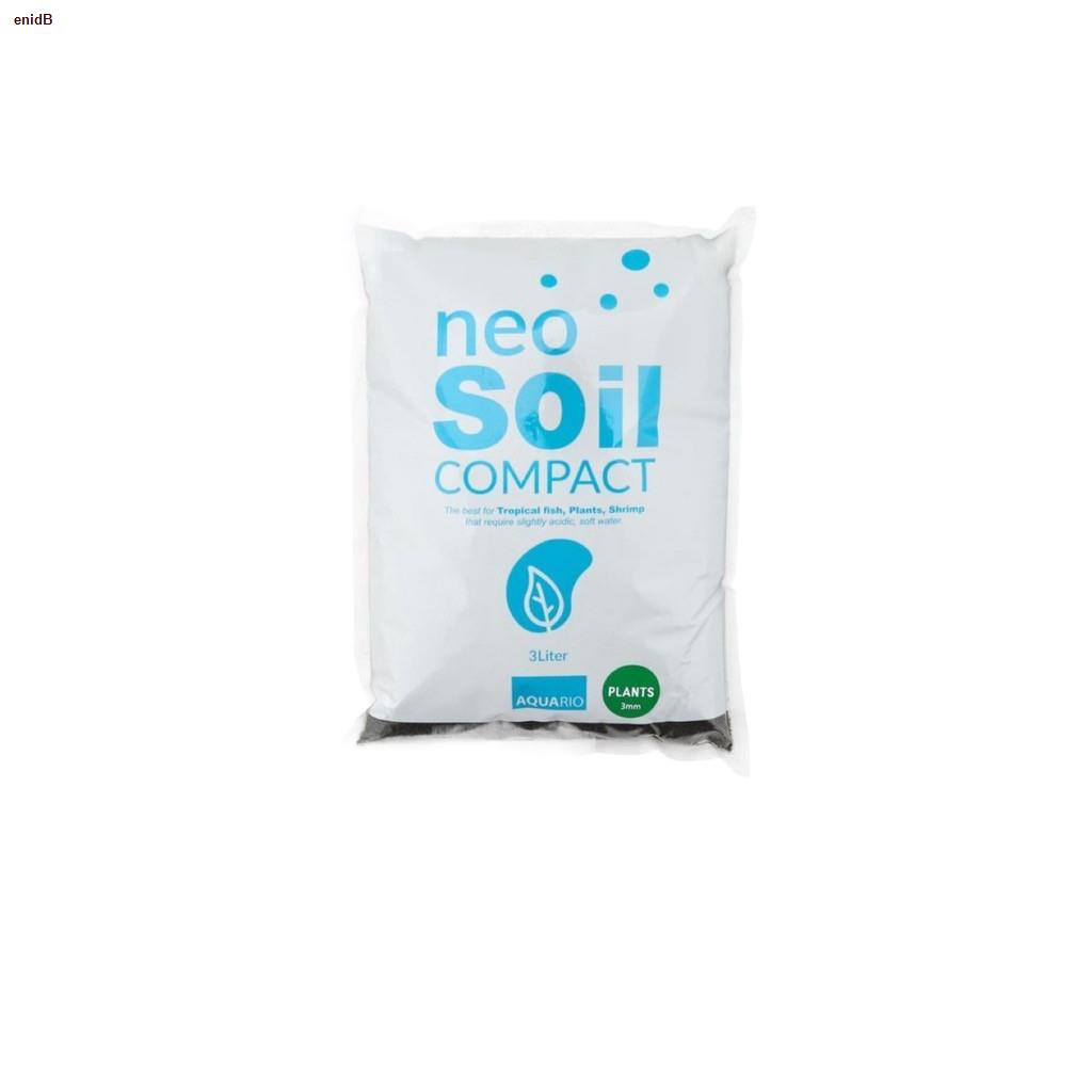 พร้อมส่ง◊✟℡AQUARIO NEO SOIL ดินสำหรับปลูกไม้น้ำ ขนาด 3 ลิตร ขนาดเม็ด Normal และ Powder