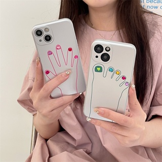 เคสโทรศัพท์มือถือ ลายเล็บ diy สําหรับ Iphone XS Max 14 ProMax 13 ProMax 11 ProMax 12ProMax