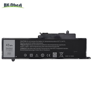 BK-Dbest แบตเตอรี่แล็ปท็อป GK5KY สำหรับ Dell Inspirion15 3157 7558 7568 7359 3152 Series 11.4V 43Wh