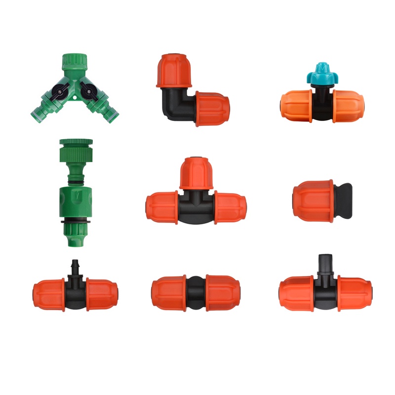 irrigation Water timer Accessories 4/7 และ 9/12 จุกดักจับท่อเชื่อมต่ออย่างรวดเร็ว สวน สปริงเกลอร์ DIY อุปกรณ์เสริม