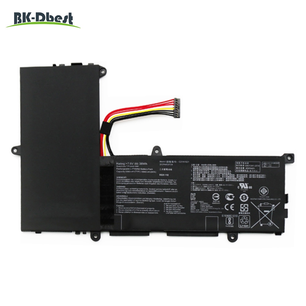 BK-Dbest C21N1521 2ICP4/63/134 C21Pq91แบตเตอรี่แล็ปท็อปสำหรับ Asus VivoBook E200HA E200HA-1B E200HA-