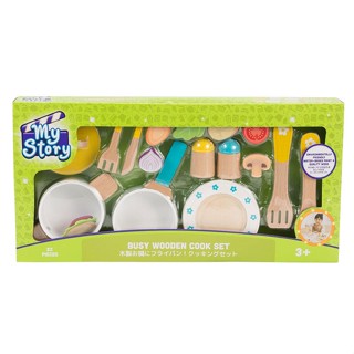 My Story Busy Wooden Cook Set ToysRUs (932267)