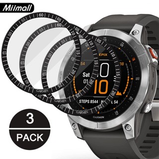 Miimall ฟิล์มกันรอย Garmin Epix Gen1/Gen2  ป้องกันรอยขีดข่วน ยืดหยุ่น สําหรับ Epix2 Gen2 ฟิล์ม