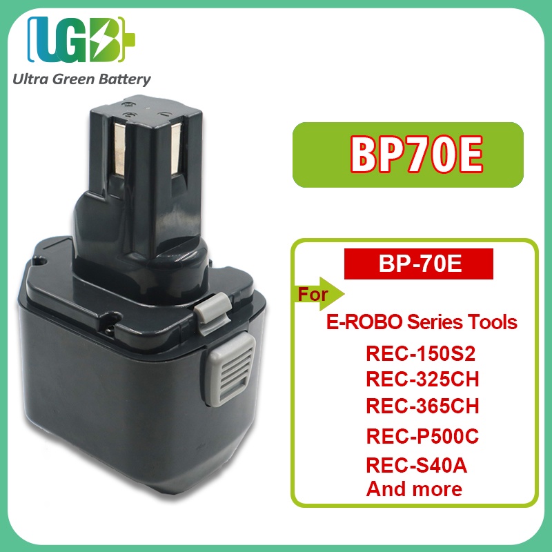 Original BP70E แบตเตอรี่สำหรับ IZUMI BP-70E BP-70I E-ROBO ชุดเครื่องมือ REC325CH REC-150S2 REC- 30Y3