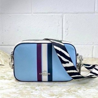 💙กระเป๋ามาใหม่สีสวย ใหม่ค่ะ NEW COACH JES CROSSBODY IN COLORBLOCK WITH STRIPE