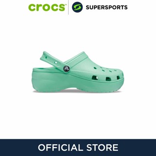 CROCS Classic Platform Clog รองเท้าลำลองผู้หญิง รองเท้าผู้หญิง