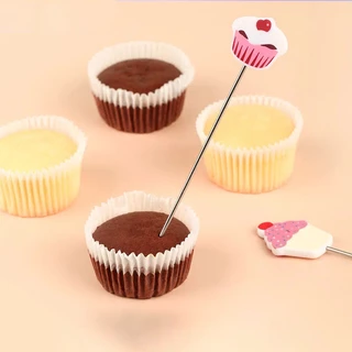 พร้อมจัดส่ง เค้กเทสเตอร์ ไม้ทดสอบเค้กสุก 16.5CM สแตนเลส Cake Tester 4VKC