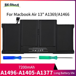 BK-Dbest A1377แบตเตอรี่แล็ปท็อปสำหรับ Macbook Air 13นิ้ว,A1369 ,MD760, MD761 Series ,7.3V , 50Wh คุณภาพสูง