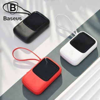 Baseus พาวเวอร์แบงค์ 10000mAh 15W 20w 4 เอาท์พุต และ 2 อินพุต หน้าจอดิจิทัล สําหรับ iPhone Samsung Huawei