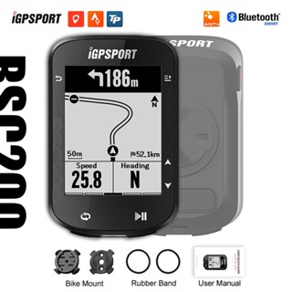 Igpsport BSC200 IGS เซนเซอร์วัดความเร็วจักรยาน MTB ANT+ GPS สําหรับ strava