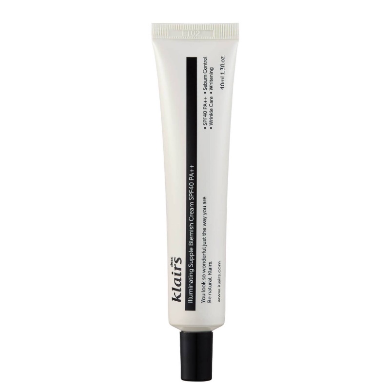 Klairs Illuminating Supple Blemish Cream SPF40 / PA++ 1.41 oz / 40g (วันหมดอายุ: 2029.01)