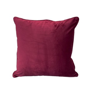 KASSA HOME หมอนอิง รุ่น Velvet ขนาด 45 x 45 ซม. สีแดง