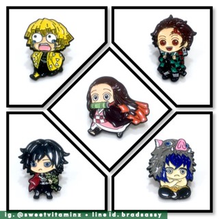 Demon Slayer Brooch • เข็มกลัดดาบพิฆาตอสูร