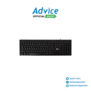 LECOO USB KEYBOARD (KB101) BLACK BY LENOVO