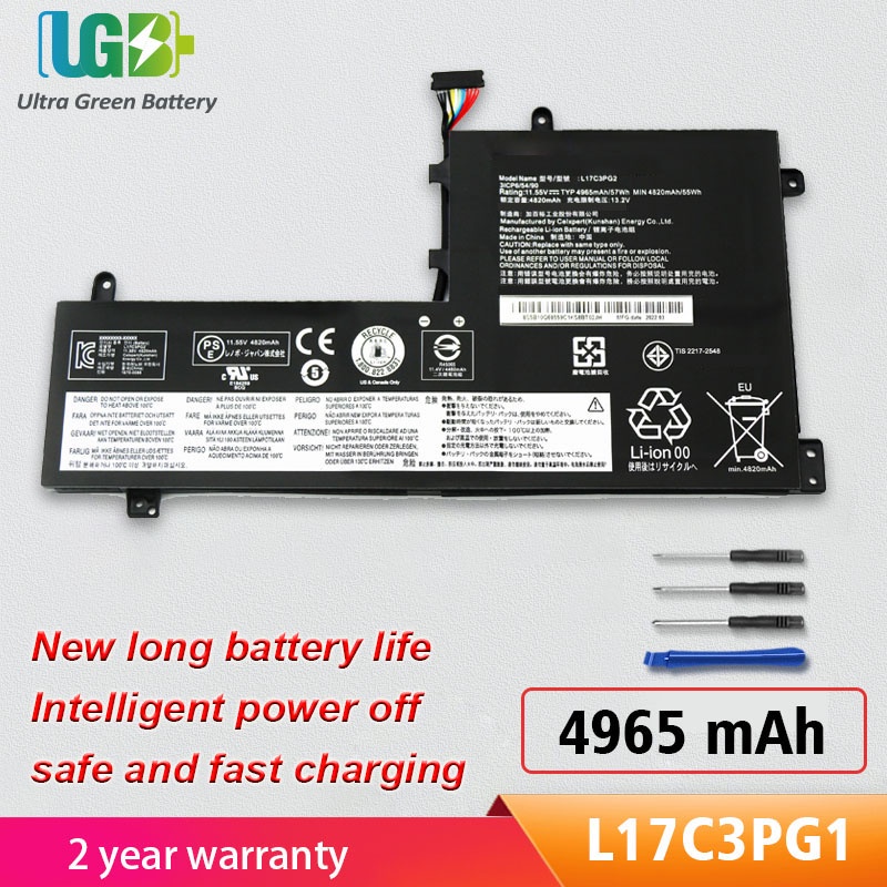 Original L17C3PG1 L17L3PG1 L17M3PG1 L17M3PG3 L17C3PG2แบตเตอรี่สำหรับ Lenovo Legion Y530 Y530-15ICH Y