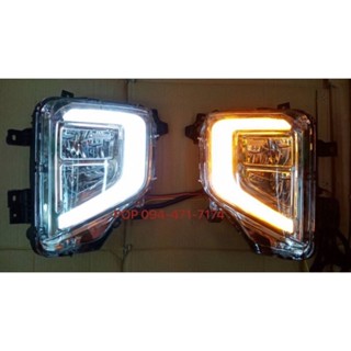 ไฟตัดหมอก สปอร์ตไลท์ไตรตัน LED เดย์ไลท์ไฟเลี้ยววิ่ง 2019 2020 sportlight fogl honda-headlight-parts T2