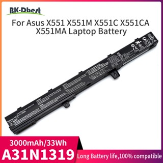 BK-Dbest เปลี่ยนแบตเตอรี่ A31N1319สำหรับ ASUS D550 X451CA X551 X551M A41N1308 A31N1319แล็ปท็อป