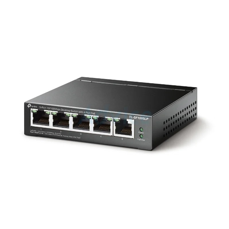 Switching Hub 5 Port TP-LINK TL-SF1005LP (4'',4 POE) - A0138668 - A0138668