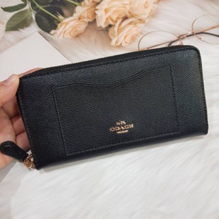 กระเป๋าสตางค์ใบยาว ชาย/หญิงNEW COACH ACCORDION ZIP WALLET (COACH F54007)