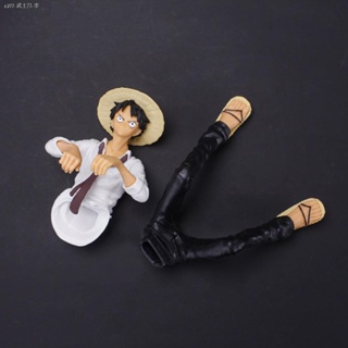 ▽โมเดลตุ๊กตาฟิกเกอร์ PVC รูปการ์ตูนลูฟี่ One Piece สําหรับตกแต่งบ้าน