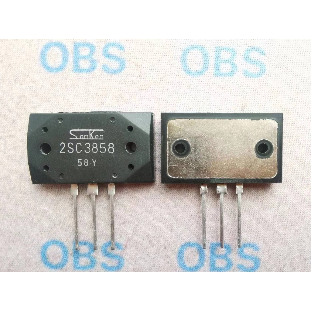 2SA1494 2SC3858 หลอด เพาเวอร์แอมป์ A1494 C3858