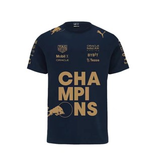 ใหม่ เสื้อยืดโปโล ลาย Red Bull Formula One F1 2023 # Fm0027 Max Versapen 2