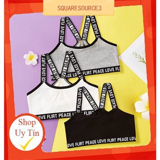 9-12 ปีสาวเสื้อกั๊กวัยรุ่นชุดชั้นในสําหรับเด็กผู้หญิงเด็ก bralette ท็อปส์ซูชุดชั้นใน