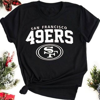 เสื้อยืดผ้าฝ้ายพิมพ์ลายขายดี เสื้อยืด พิมพ์ลาย Francisco 49Ers 2022 Super Wild Card Winners สําหรับผู้ชาย 49 ปี