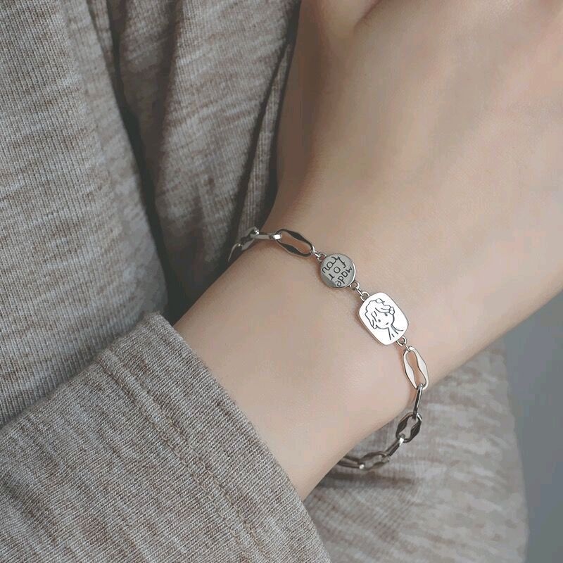 สร้อยข้อมือจี้รูปเจ้าชาย กำไลข้อมือ กำไลการ์ตูน สร้อยข้อมือ สร้อยข้อมือแฟชั่น เครื่องประดับมือ สำหรับผู้หญิงแฟชั่น B27