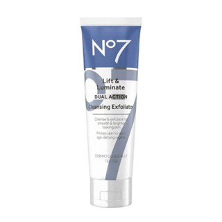 New!!! No7 LL Dual Action Cleansing Exfoliator 100ml. (โฟมล้างหน้า)