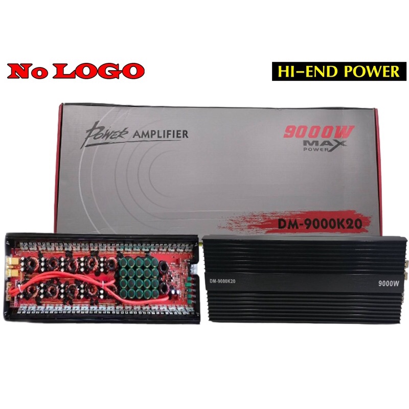 ขาย​Power​ class-D​ Nologo​ รุ่น​DM-9000K20​ 9000 Watt​ max​