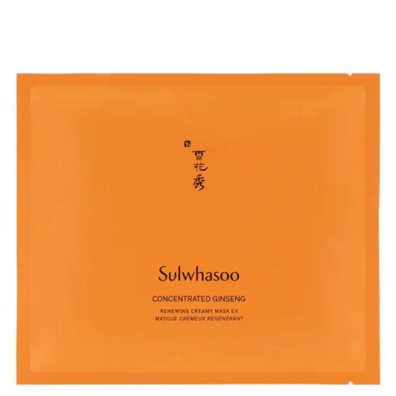 Sulwhasoo มาสก์โสมเข้มข้น ฟื้นฟูผิว EX (มาสก์ 5 ชิ้น)