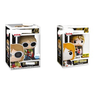 โมเดลฟิกเกอร์ Funko Pop Americano Rock Singer Kurt Donald Cobain ของเล่นสําหรับเด็ก