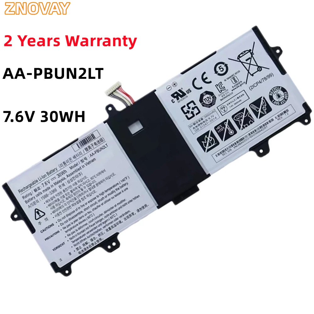 ZNOVAY แบตเตอรี่แล็ปท็อปใหม่7.6V 30Wh AA-PBUN2QT AA-PBUN2LT สำหรับ900X3L-K01 900X3L-K04 NP900X3L-K02