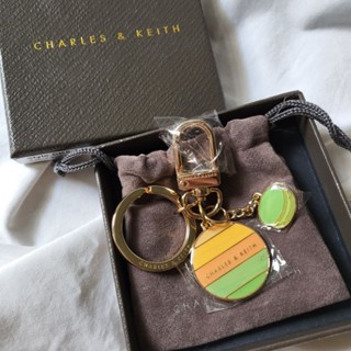 Charles &amp; Keith Key chain Macaron พวงกุญแจ มาการอง ชาร์ลแอนด์คีธ