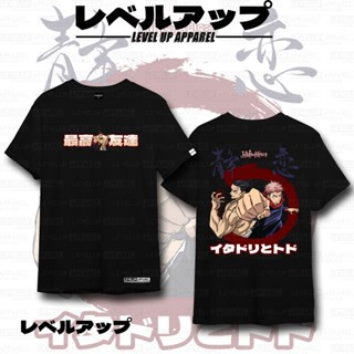 สะดวกสบายเสื้อยืด ◊♂♗Itadori X Todo Jujutsu Kaisen เสื้ออนิเมะ